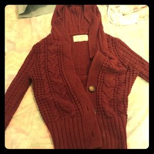 6 for 20 💜 knitted hoodie sweater Aeropostale
